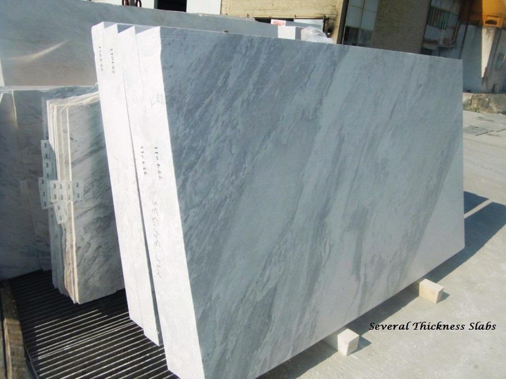 Volakas White Classico Several Thickness Slabs